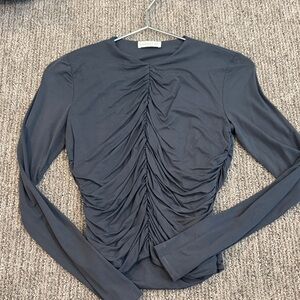 Kookai Ruffle Long Sleeve